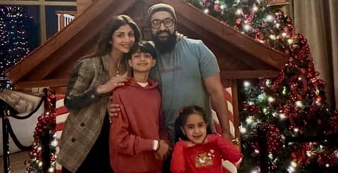 Shilpa Shetty rings in Christmas with family, drops adorable glimpses from celebration