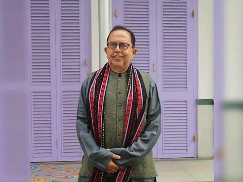 File photo of Tripura Assembly Speaker Biswa Bandhu Sen 