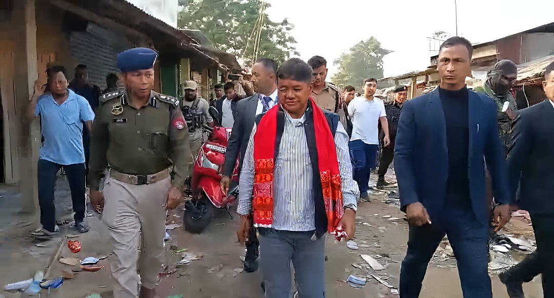 CEM Tuliram Ronghang Visits Kheroni's Fire Hit Markets