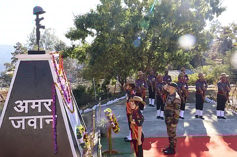 Assam Rifles Pays Tribute to Martyrs in Manipur
