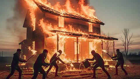 Assam: Couple accused of witchcraft burnt alive in Karbi Anglong