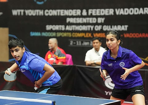 WTT Youth Contender: Vivaan, Naisha reach U-15 mixed doubles final