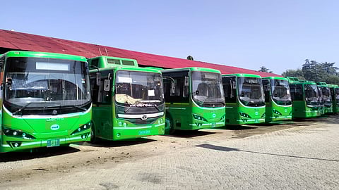 green bus 
