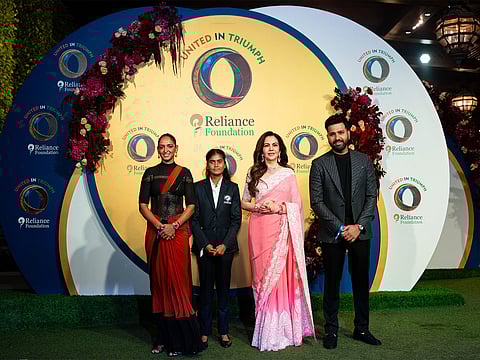 Nita Ambani graces ‘United in Triumph’ event with World Cup winning captains