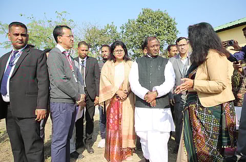 Assam Governor Reviews Development Works in Morigaon
