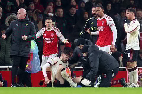 Arsenal’s Martinelli issues apology after Bradley injury scare