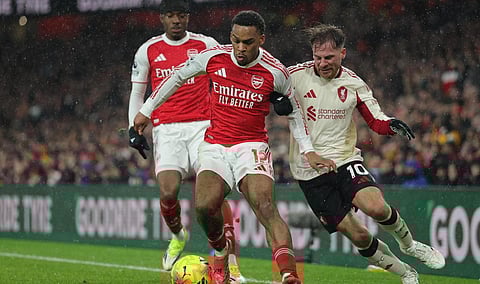 EPL: Arsenal play goalless draw against Liverpool
