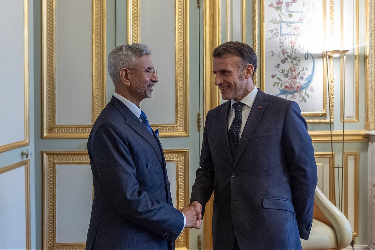 EAM Dr S Jaishankar meets French President Emmanuel Macron, reaffirms India France strategic partnership