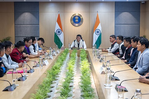 Khandu Urges BJYM to Lead Youth Towards Nation-Building on National Youth Day
