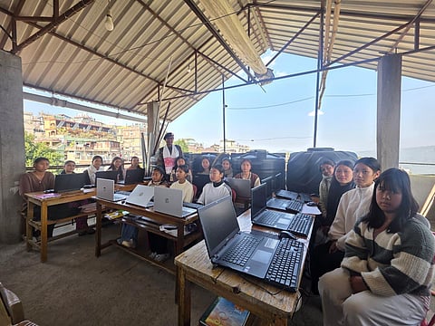 Assam Rifles Inspires Students in Haflong Through Project “Vijay Udan”
