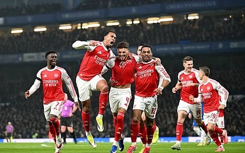 Carabao Cup: Arsenal edge thriller to take narrow SF lead over Chelsea
