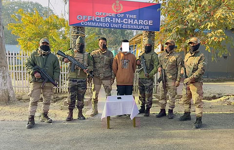 Manipur Police Arrest Four Militants, Seize Cash and Mobile Phones in Multi-District Operations
