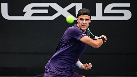 Mensik heads to the Australian Open after winning the ATP title in Auckland