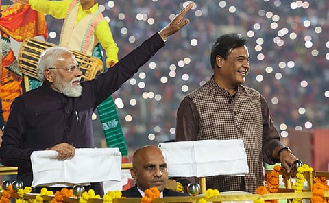 ‘Our government has bridged distances – between hearts, between Assam and Delhi’: Bagurumba moves leave PM spellbound