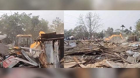 Eviction drive underway in East Karbi Anglong 
