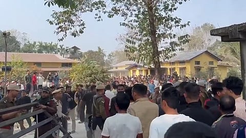 Clash among locals and police personnel in Kokrajhar