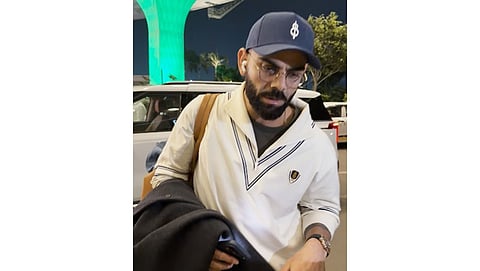 Virat Kohli appears cool at Mumbai airport hours after scoring century against NZ