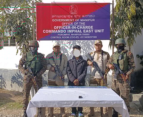 Manipur Police Nab Three Cadres of Banned Outfits in Coordinated Crackdown Across Imphal
