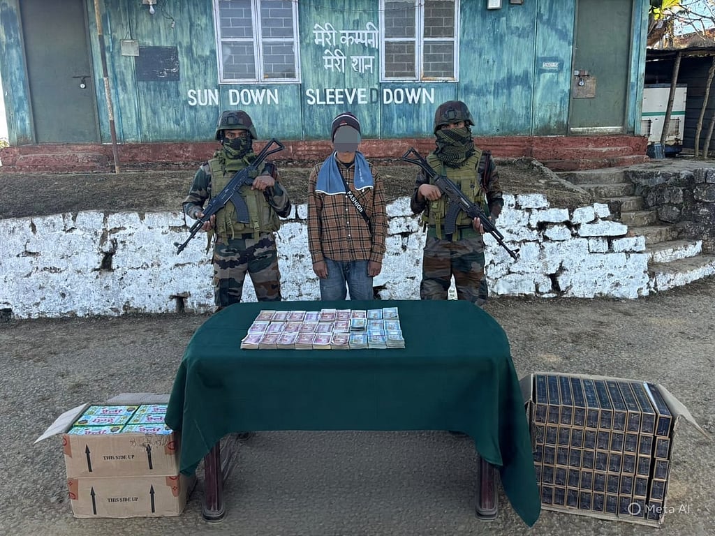 Foreign Currency, Smuggled Tobacco and Cigarettes Seized in Mizoram’s Siaha; One Held