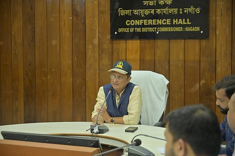 File photo of Nagaon District Commissioner Devashish Sharma