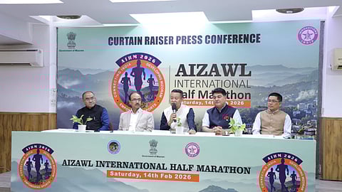 2nd edition of Aizawl International Half Marathon on February 14