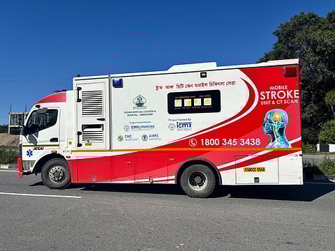 ICMR Hands Over Two Mobile Stroke Units to Assam to Ensure Timely Care for Stroke Patients
