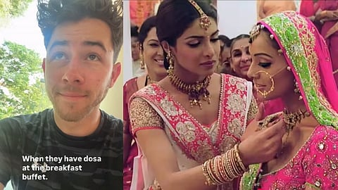 Nick Jonas grooves to Priyanka Chopra's track 'Teri Dulhan Sajaungi'