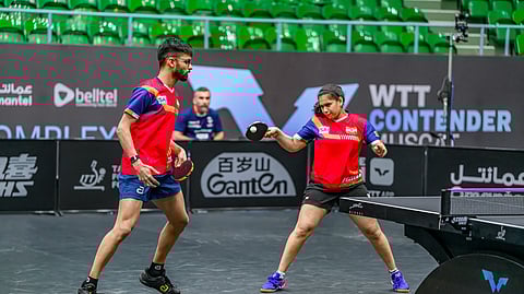 Manush Shah & Diya Chitale pair wins WTT Contender Muscat 2026