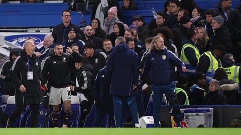 Chelsea fined over bottle thrown towards Aston Villa’s technical area