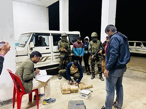 Assam Rifles, DRI Recover Yaba Tablets Valued at Rs 16 Crore in Tripura’s Khowai
