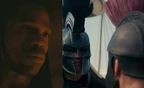 Travis Scott in The Odyssey: Pop star’s first look revealed from Christopher Nolan’s Greek drama 