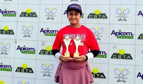 Young Star Phaagun Jyoti Secures Double Victory in Assam Tennis Tournament