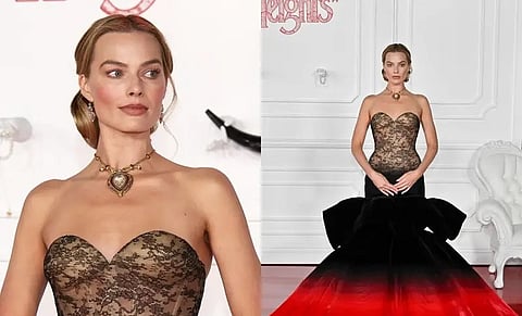 Margot Robbie celebrates India’s legacy wearing the Taj Mahal diamond necklace