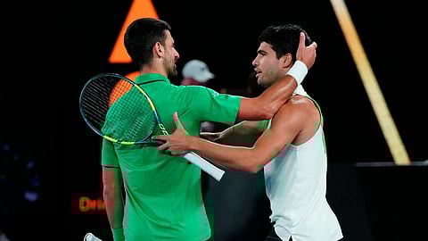 Australian Open: Carlos Alcaraz calls Novak Djokovic ‘inspiring’