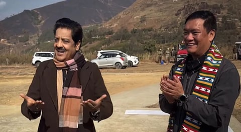Arunachal CM ‘thanks’ Udit Narayan for ‘filling Anini with timeless songs’