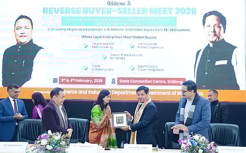 CM Sangma warns against token MoUs at first-ever Reverse Buyer Seller Meet in Shillong