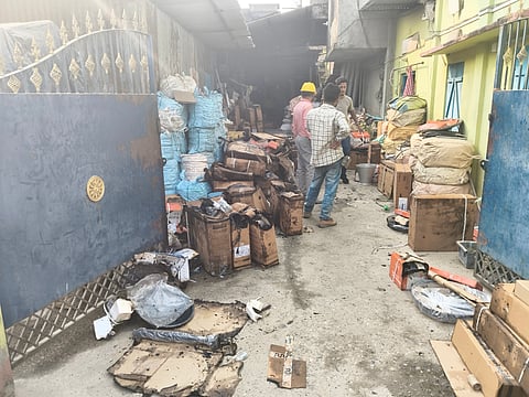 Dhekiajuli shopping complex