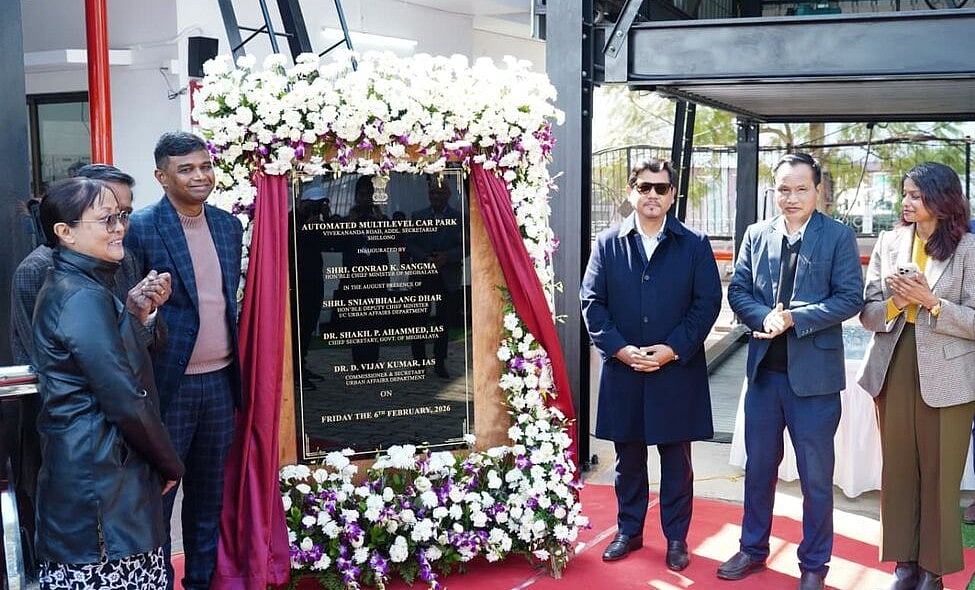 Shillong unveils first Automated Multilevel Car Park to ease traffic