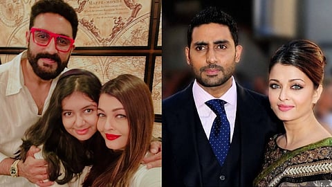 Aishwarya wishes Abhishek Bachchan on behalf of daughter on birthday