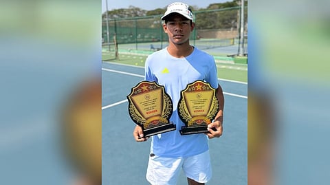 Nibras Kawsar Hussain shines at National Series Tennis Tournament