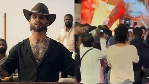 Shahid Kapoor exits stage after being mobbed by fans at O’Romeo event