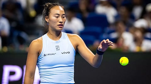 Qatar Open: Zheng Qinwen wins on return; Mirra Andreeva through