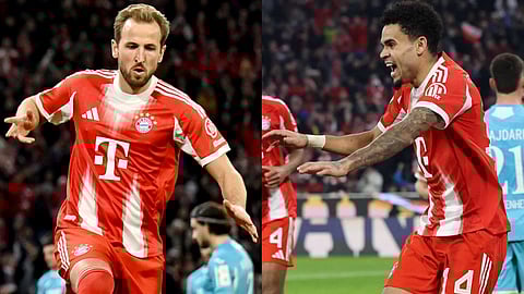 Harry Kane’s brace and Luis Diaz’s hat-trick help Bayern rout Hoffenheim