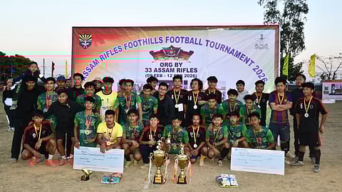 Assam Rifles Foothills Football tournament brings Meitei, Kuki and Naga teams together in Manipur