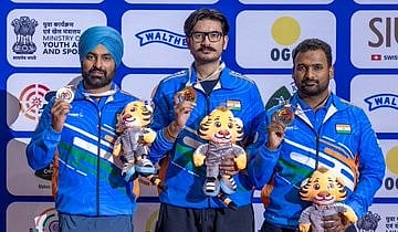 India top medal standings as Asian Rifle/Pistol Championship 2026 concludes