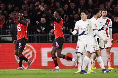 Ligue 1: Defending champion PSG stunned by Rennes