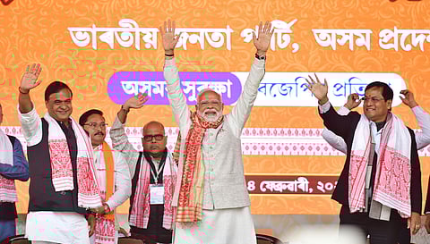 Assam received Rs 5.50 lakh cr for development in 11 years: PM Modi