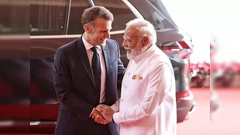 Macron - Modi
