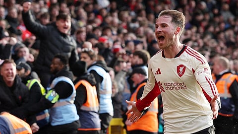 Premier League: Lacklustre Liverpool snatch late win at Nottingham Forest