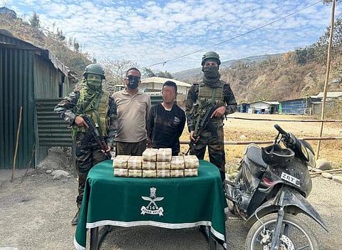 Assam Rifles seize meth tablets worth Rs 47.74 crore in Mizoram, one held
